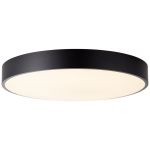 Brilliant Slimline Lampa sufitowa Metal Plastikowy Valkoinen Czarny 58W 6800lm - 830-865 CCT | 490mm - Zdalne Sterowanie Ściemnianie