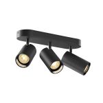 SLV Asto Aluminium Spot Czarny | Nadaje Się Do 3x GU10