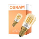 Osram Vintage 1906 LED Special Shapes E14 Tubular Bursztyn 2.8W 250lm - 822 Bardzo Ciepła Biel | Ściemnianie - Zamienne 25W