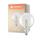 Ledvance Classic LED Globe LED E27 Globe Włókno Przezroczysty 5.9W 806lm - 827 Bardzo Ciepła Biel | Zamienne 60W