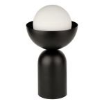 Ledvance Decor Bowl Lampa Stołowa Czarny | 200mm - Nadaje Się Do E14