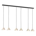 Emibig Lampa Wisząca Elit Stal Czarny | Nadaje Się Do 6x GX53 - Max 12W