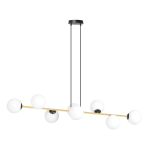 Emibig Lampa Wisząca Gravity Stal Czarny | Nadaje Się Do 8x E14 - Max 10W
