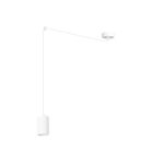 Emibig Lampa Wisząca Traker Stal Valkoinen | Nadaje Się Do 1x GU10 - Max 10W