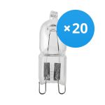 Opakowanie 20x Osram Halogenowy G9 HaloPin Eco 60W