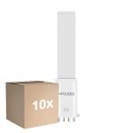 Opakowanie 10x Noxion Lucent PL-S LED  4.3W - 827 Bardzo Ciepła Biel | 4-Piny - Zamienne 9W