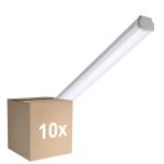 Opakowanie 10x Philips Oprawy Hermetyczne LED Ledinaire WT060C 46W 5600lm - 840 Zimna Biel | 150cm - 1x Poprzez Przewód