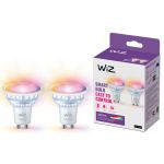 Podwójny pakiet 2x WiZ Smart LED Spot GU10 PAR16 5W 400lm 36D | Najlepsze Renderowanie Kolorów - Ściemnianie - Zamienne 50W