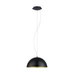 Eglo Lampa Wisząca Gaeta 1 Stal Czarny Złoty | IP20 - Nadaje Się Do 1x E27 