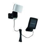 Eglo Światło Ścienne Casabas Solar Czarny 5W 470lm - 865 Światło Dzienne | IP44