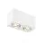 SLV Triledo Dwojako Lampa sufitowa Aluminium Valkoinen | Nadaje Się Do 2x GU10 