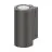 Ledvance Światło Ścienne Urban Vario Aluminium Szary Up & Down 27W 2700lm - 830-840 CCT | IP65 - Dali Ściemnianie