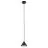 Emibig Lampa Wisząca Elit Stal Czarny | Nadaje Się Do 1x GX53 - Max 12W