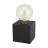 Eglo Lampa Stołowa Prestwick 2 Drewno Czarny | IP20 - Nadaje Się Do 1x E27 