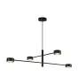 Nordlux Lampa Wisząca Clyde Metal Czarny 16W 1180lm - 827 Bardzo Ciepła Biel | IP20 - 3-Stopniowy Ściemnianie