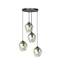 Emibig Lampa Wisząca Istar Stal Czarny | Nadaje Się Do 4x E27 - Max 10W