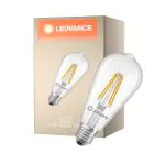 Ledvance Classic LED Edison E27 Gruszka Włókno Przezroczysty 3.8W 806lm - 827 Bardzo Ciepła Biel | Zamienne 60W